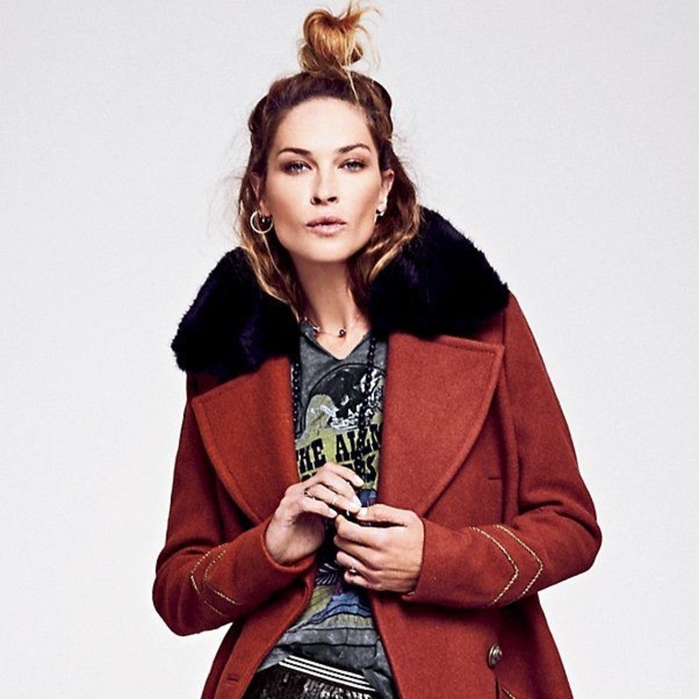 🆕FREE PEOPLE PEACOAT